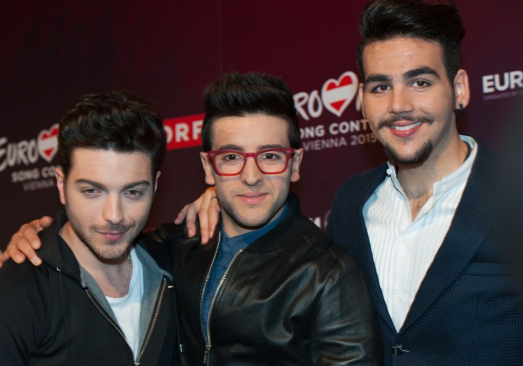 Opera Tenors: Ignazio Boschetto with the other members of the Opera pop trio Il Volo.
