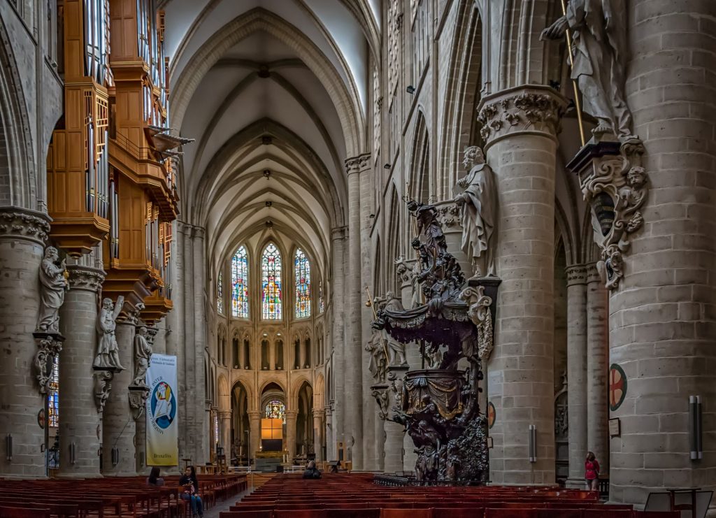 Things to do in Brussels: Cathedral of St. Michael and St. Gudula