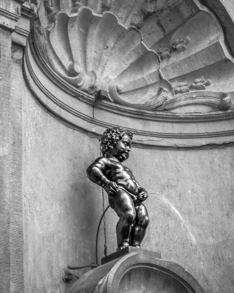 Things to do in Brussels: Manneken Pis.