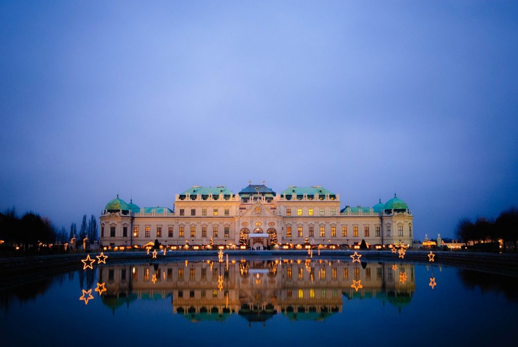 Belvedere Castle in Vienna, city that was home to many crucial Austrian composers.
